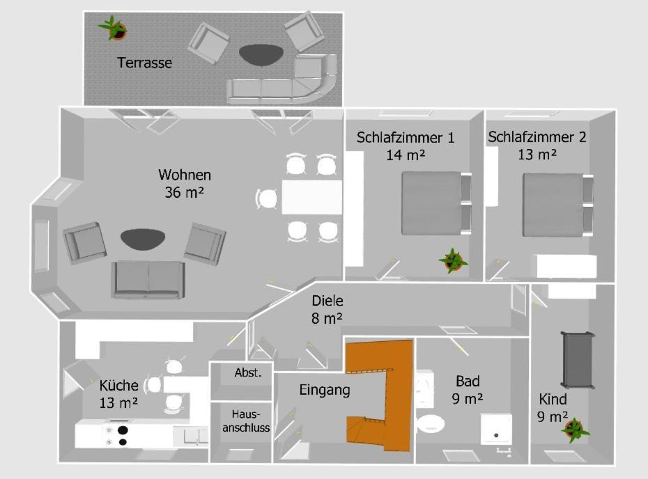 Familienurlaub Im Gruenen Apartment Вернигерод Екстериор снимка